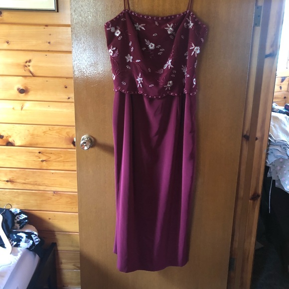 Mother of the Bride/Formal Dress with Beaded Jacket - Picture 3 of 8